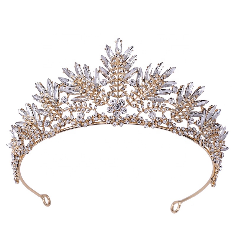 New Gold Crystal Tiara Super Sparkly! (Code T103) | Dance Costume Supplies