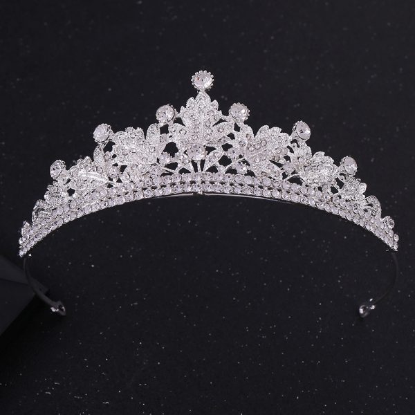 New Silver & Crystal Tiara (Code T111) | Dance Costume Supplies