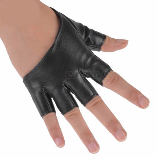 New Set Black Fingerless Gloves (Set of 3)