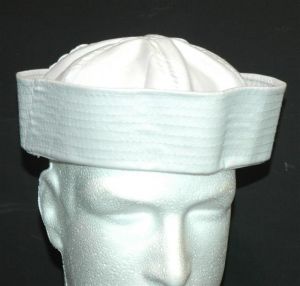 New Set White Sailor Hats (Set of 22)